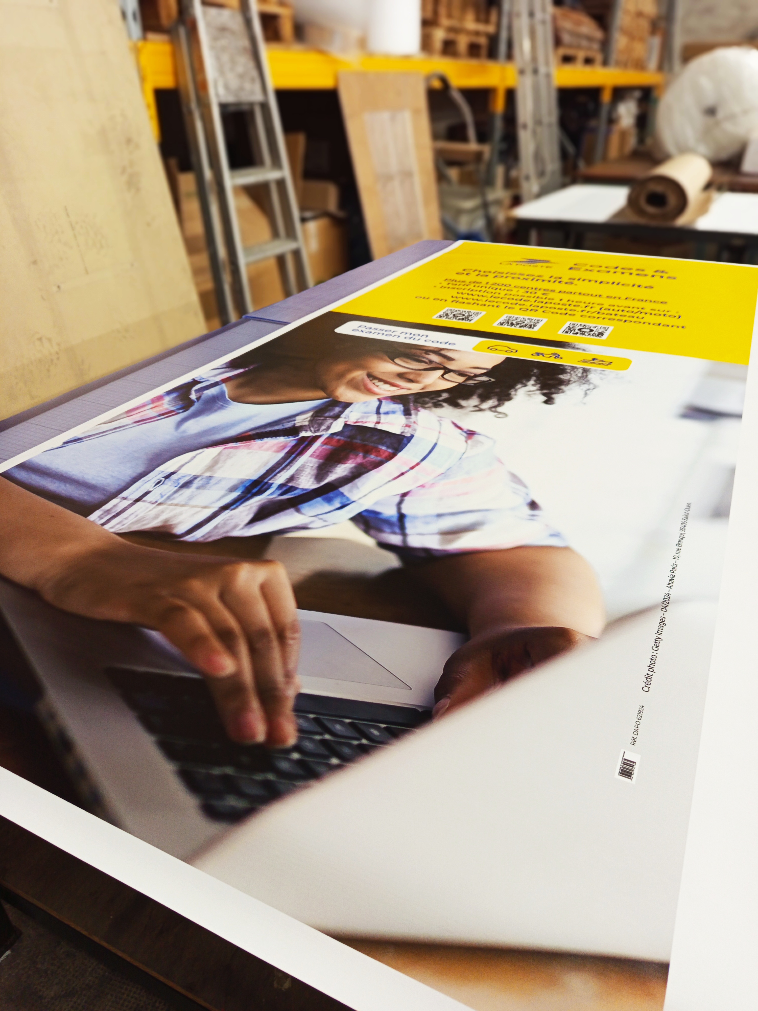 Impression sur bâche